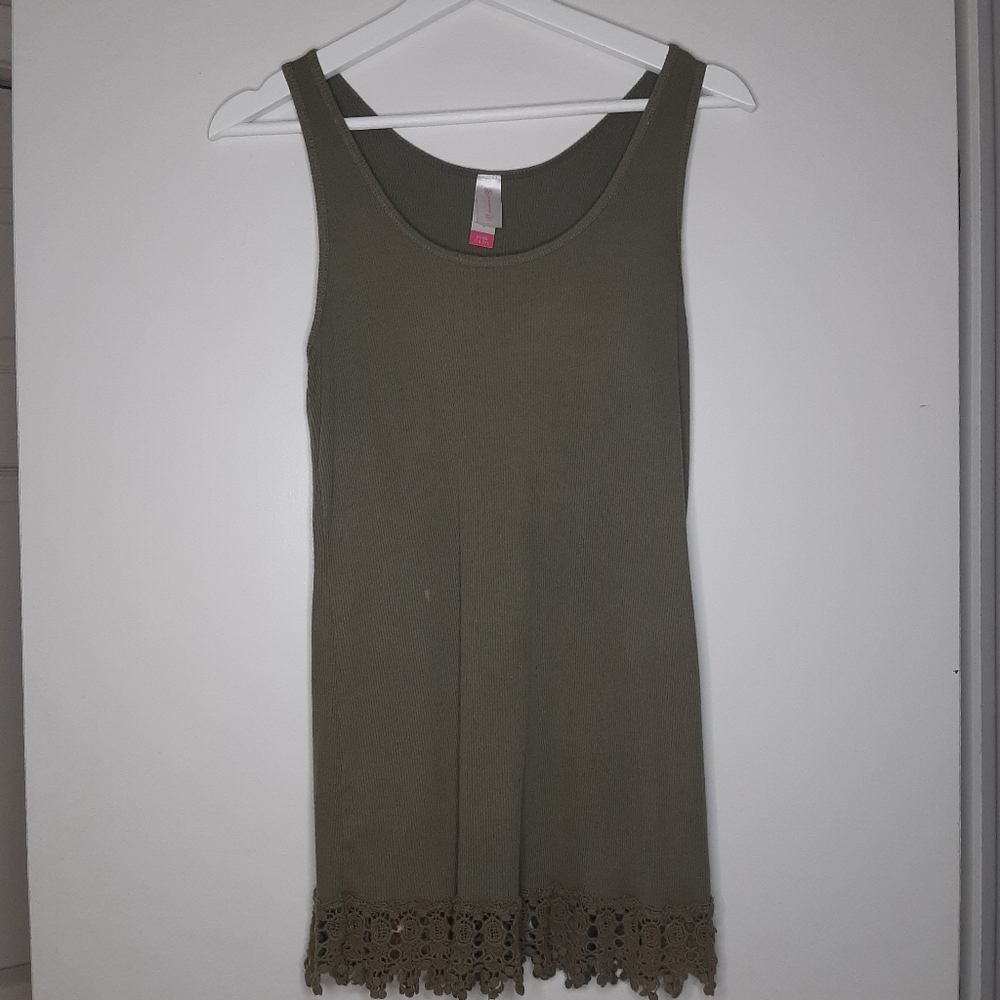 Olive Green Tank Top